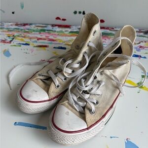 White Converse Sneakers